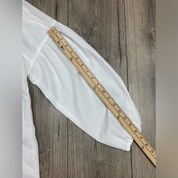 Mare Mare x Anthropologie Bow Tie-Neck Shirt Size medium NWT - Picture 5 of 12